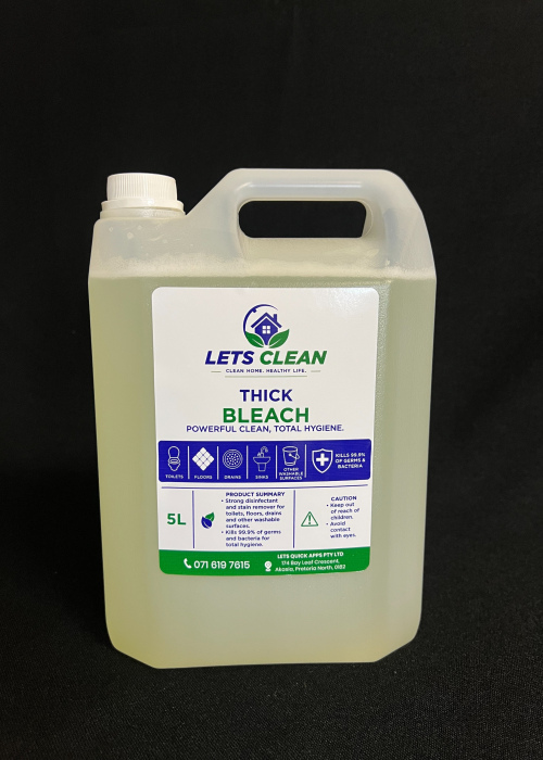 Lets Clean Thick Bleach 5L