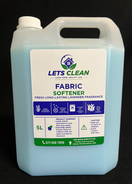 Lets Clean Fabric Softner Lavender 5L